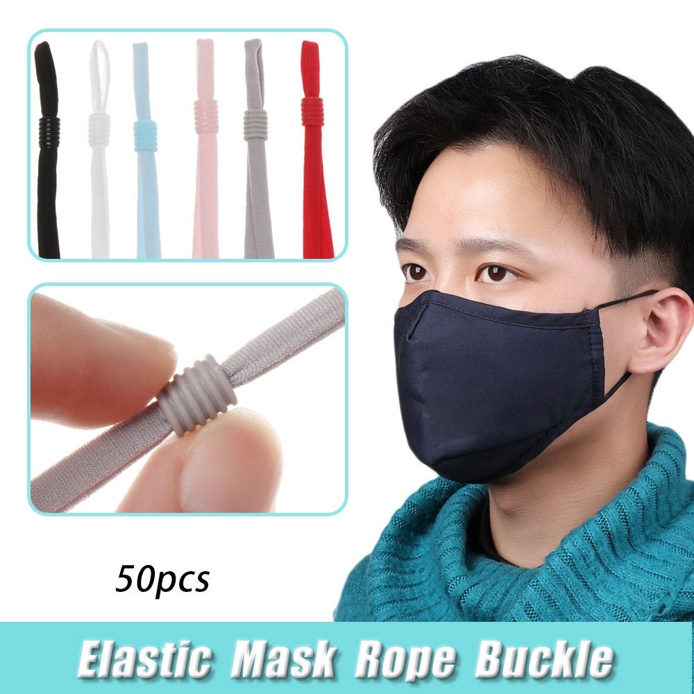 50 dây thun co giãn màu sắc ngọt ngào bảo vệ mặt