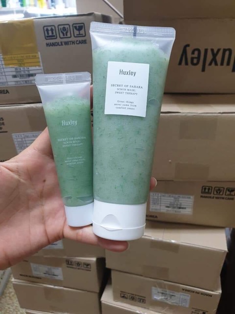 [Mẫu 2020] Tẩy Tế Bào Chết Huxley Scrub Mask; Sweet Therapy Fullsize 120gr