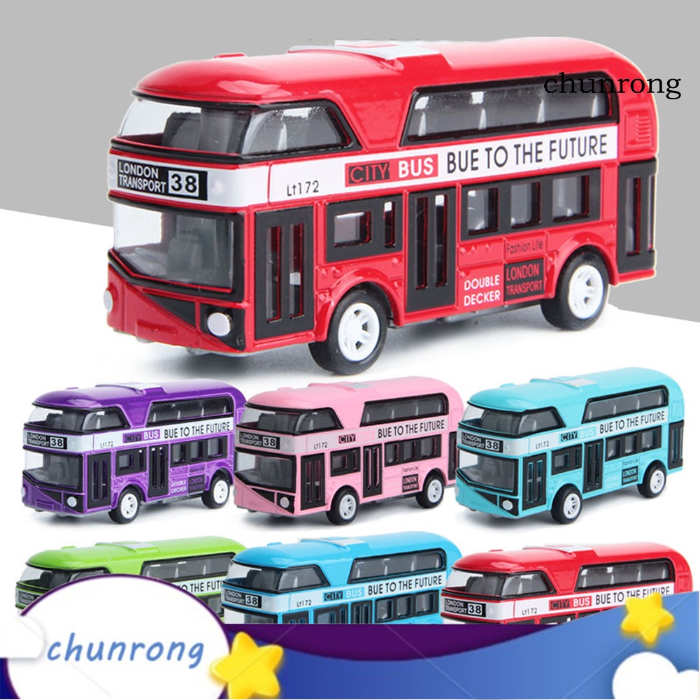 Cr Mô Hình Xe Buýt Đồ Chơi Mini Bằng Hợp Kim Độc Đáo Thú Vị Cho Bé