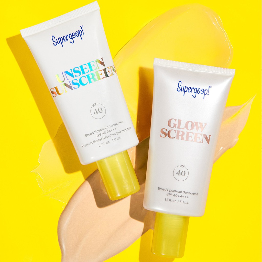 Supergoop! - Kem chống nắng Glow Screen Broad Spectrum Sunscreen SPF 40 PA+++