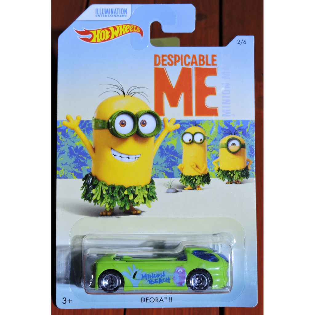 Combo 6 Mô Hình Xe Hotwheels Minion T1