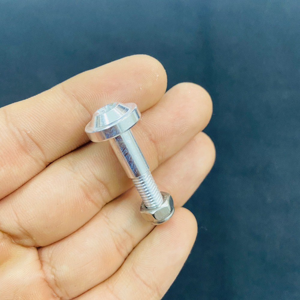 [ỐC KIỂU] ỐC KIỂU NHÔM CNC GẮN CỐT TAY THẮNG XE MÁY ĐỘ LÊN MÀU SẮC RỰC RỠ