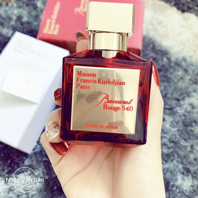 Nước hoa Maison Francis Kurkdjian Baccarat Rouge 540 EDP 5ml/10ml/20ml