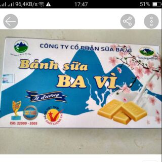 Combo 10 hộp bánh sữa ba vì loại ngon