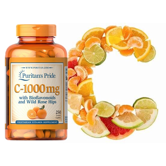 Viên uống bổ sung vitamin C của Puritan's Pride Vitamin C 500mg 100 viên