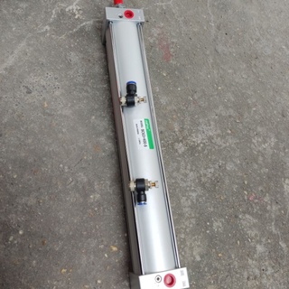 Xi lanh khí nén sc 63*400 loại tốt có van tiết lưu ống 8