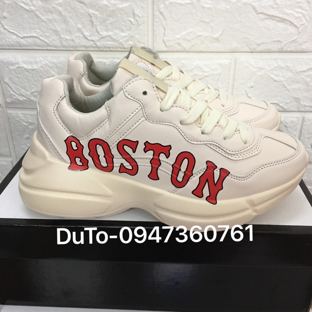 Giày thể thao 𝐆𝐮𝐜𝐜𝐢 mới boston đỏ hàng đẹp size Nam Nữ