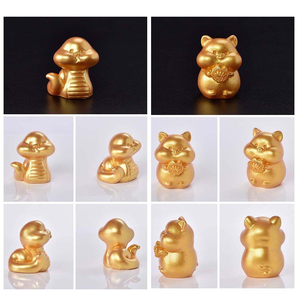 JANE Đồ trang trí 12 Cung Hoàng Đạo Trung Quốc Mini Dùng Để Trang Trí Tiểu Cảnh DIY