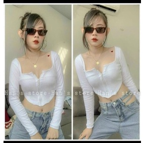 áo tay dài dây kéo giữa nhọn tà likx