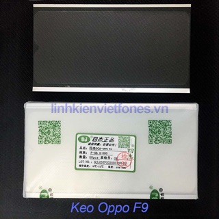 5 miếng Keo OCA SJ Oppo A3S , F5, F7, F9, F11 pro
