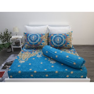 [RẺ VÔ ĐỊCH] Bộ drap bọc (4 chi tiết) COTTON SATIN CAO CẤP