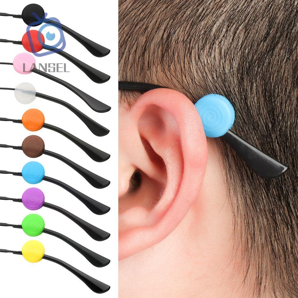 Cặp phụ kiện đỡ mắt kính bằng Silicon chống trượt tiện lợi sáng tạo