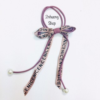 Sỉ cột tóc nơ dây nice dài nhiều màu