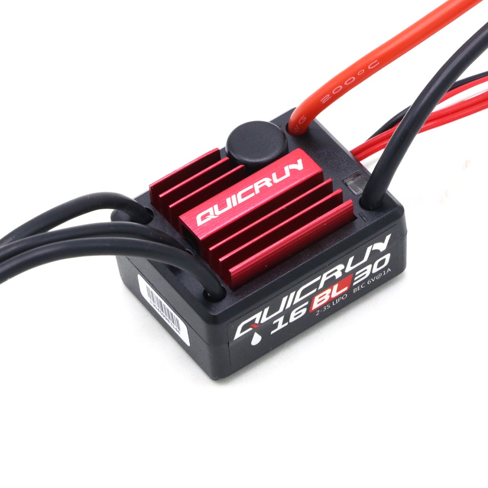 Bộ Điều Tốc Không Chổi Than Hobbywing QuicRun 16BL30 30A Cho Xe Ô Tô Đồ Chơi Tỉ Lệ 1 / 16