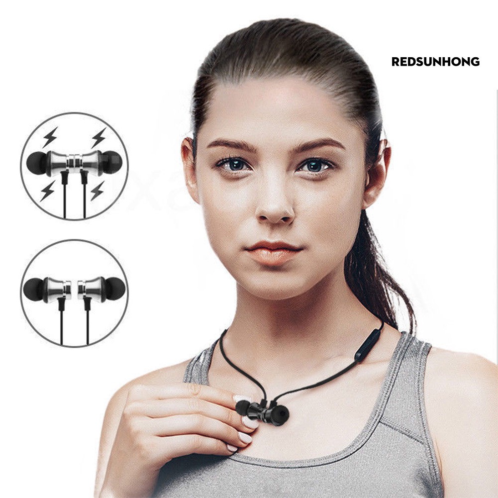 Tai Nghe Nhét Tai Redsu Kết Nối Bluetooth 4.2
