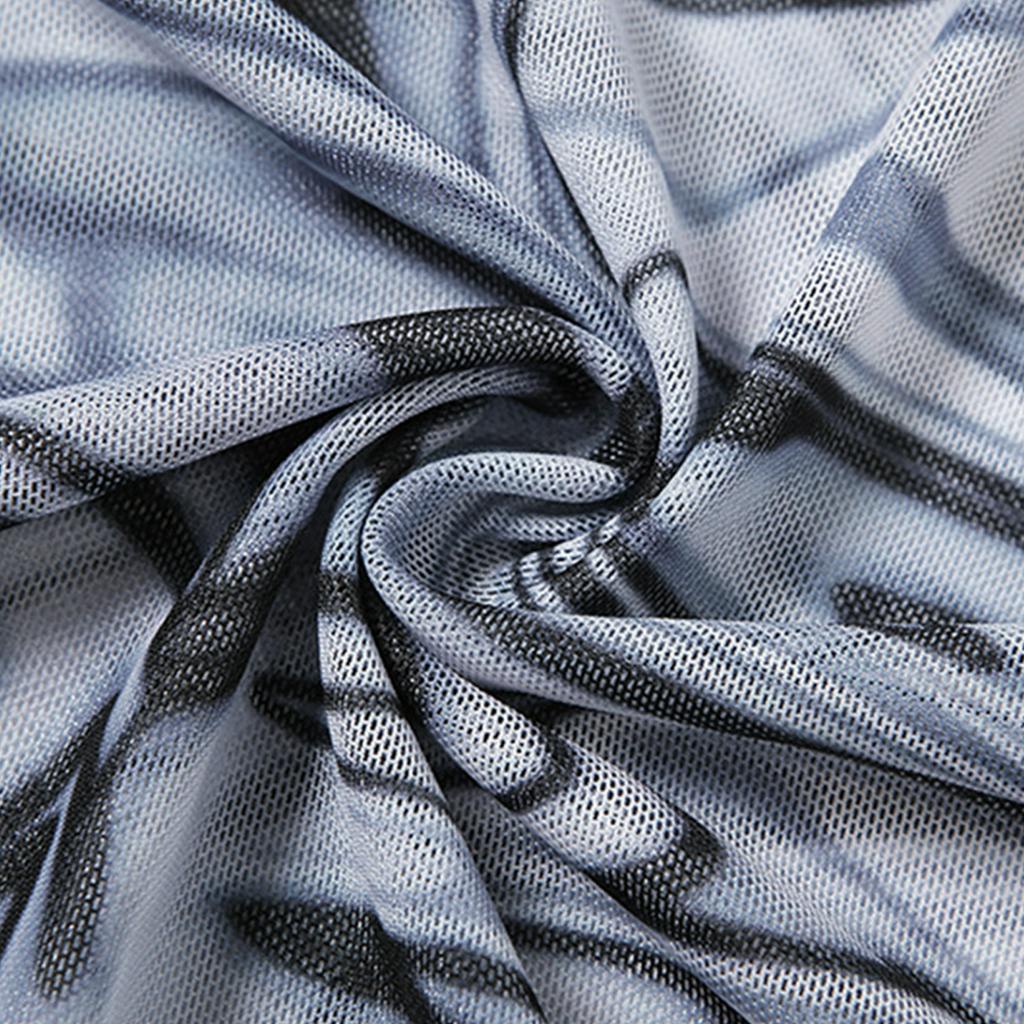 Áo Lửng Tay Dài Phối Lưới Thời Trang Dành Cho Nữ