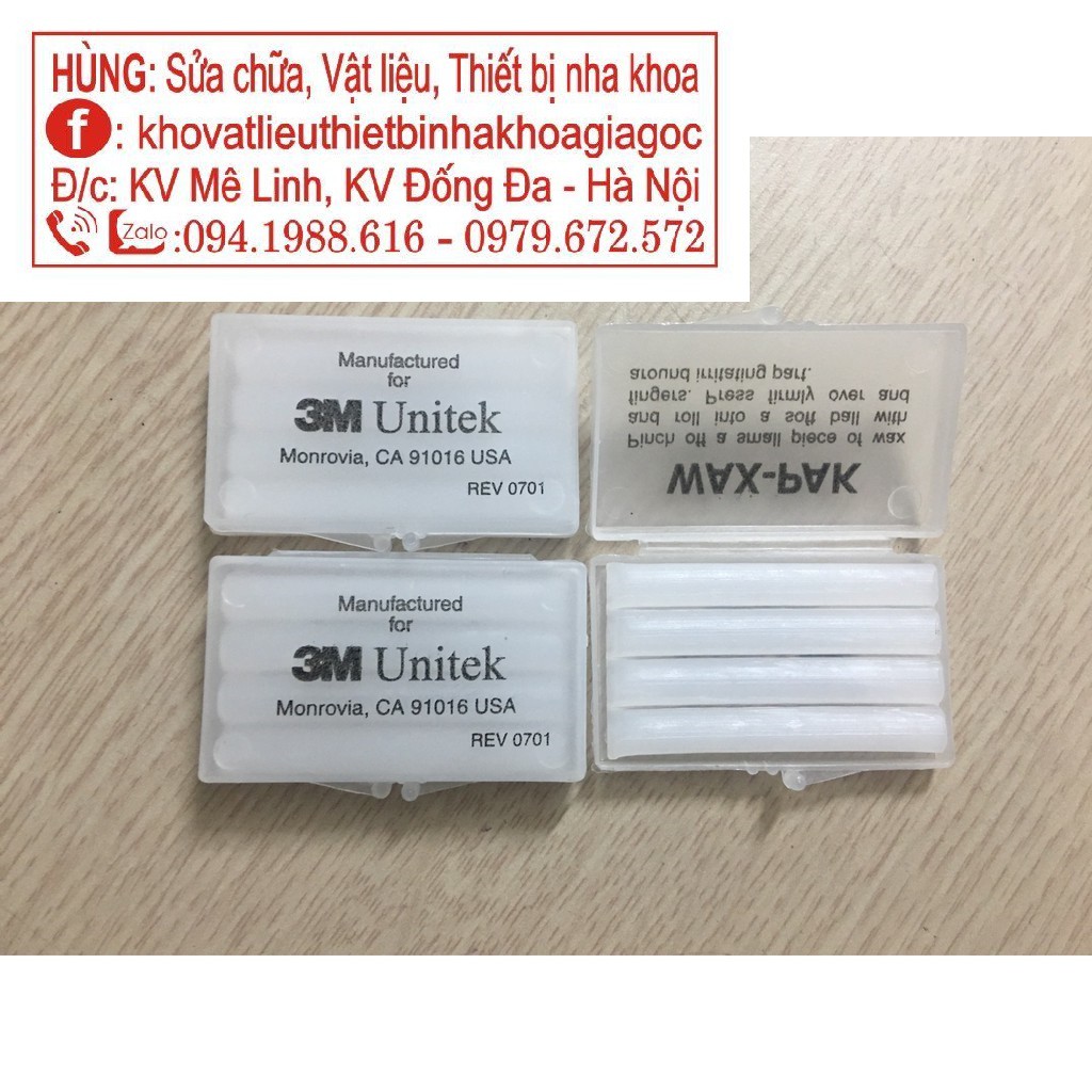 SÁP NHA KHOA 3M Unitek chính hãng Mỹ (Dùng cho Răng Niềng)