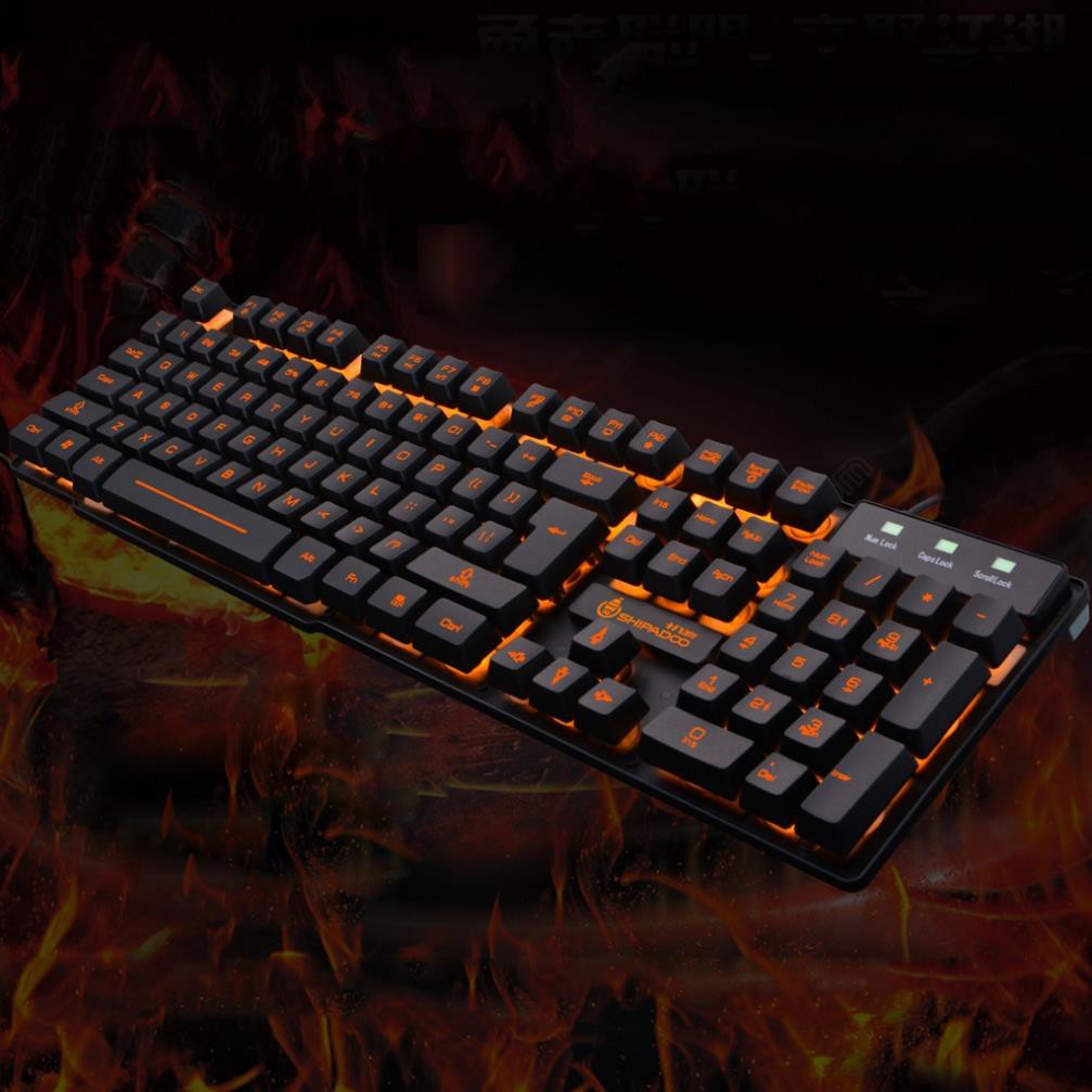 Keyboard - Bộ Bàn Phím Chuyên Game Fuhlen K600, Có đèn LED giả cơ Loại Xịn Chuyên Dụng Siêu Nhạy Dành cho Game Thủ z