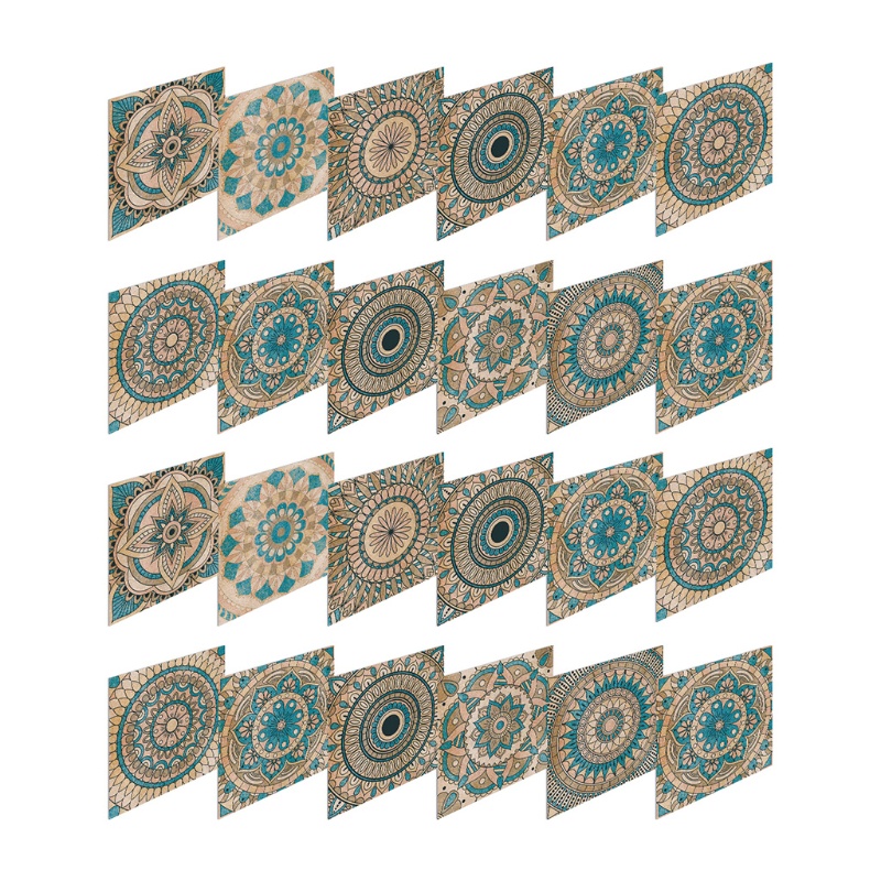 Set 10 Miếng Dán Cầu Thang Chống Văng Nước Tiện Dụng