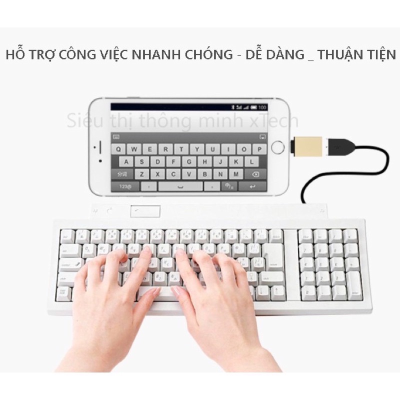 Đầu chuyển đổi từ Type C sang usb, hàng  cao cấp | WebRaoVat - webraovat.net.vn