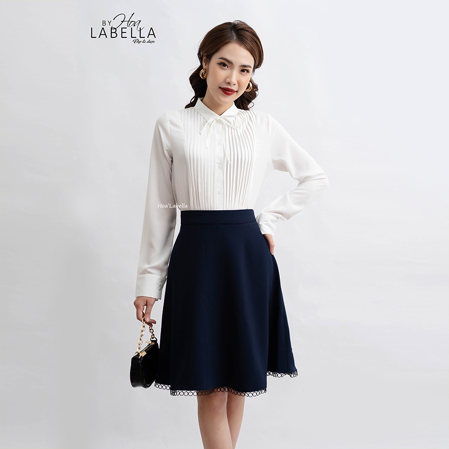 [Mã LT50 giảm 50k đơn 250k] Chân Váy Xòe Phối Ren HOABELLA (CV81200) | BigBuy360 - bigbuy360.vn