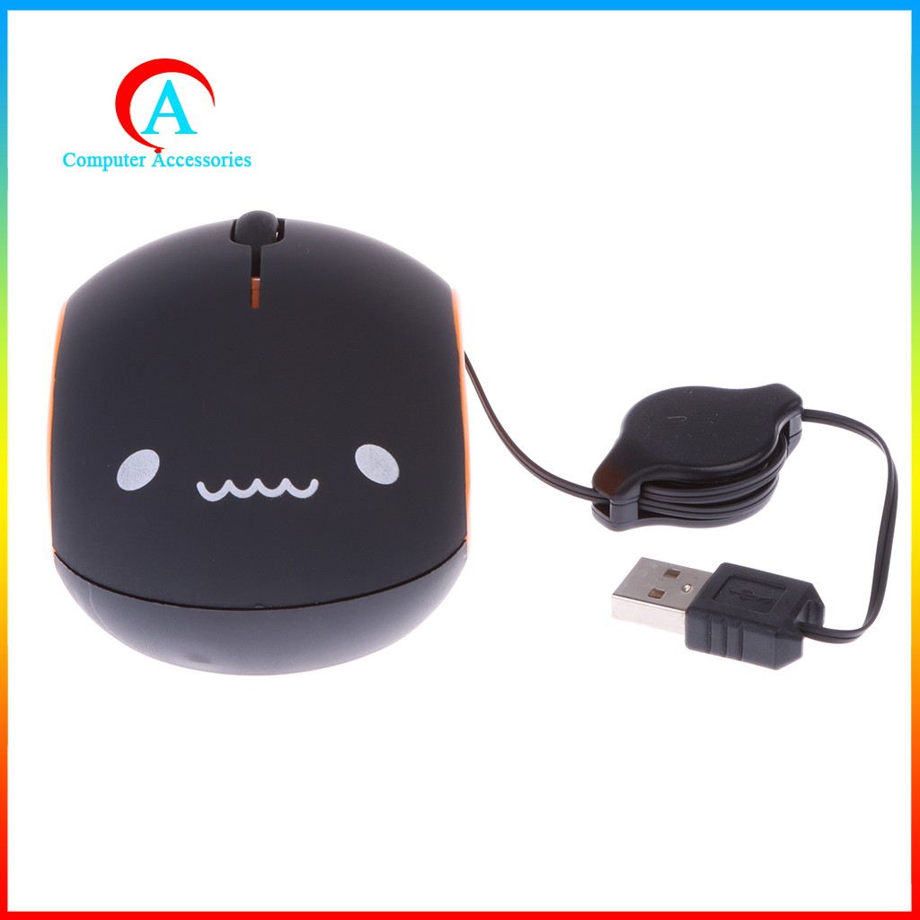 Chuột quang có dây rút cho PC/ Notebook