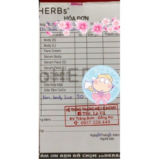 Kem body LUX soHerbs trắng da 200GR