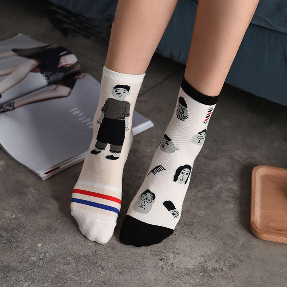 1 Đôi Tất Thể Thao In Hình 3D Cho Nam Nữ
