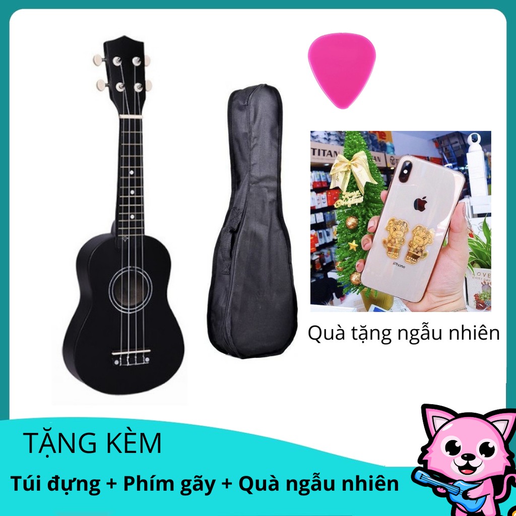 [FREE SHIP] Đàn UKkulele Soprano cao cấp TẶNG kèm phụ kiện đàn. BẢO HÀNH trọn đời. Quà tặng kèm hấp dẫn