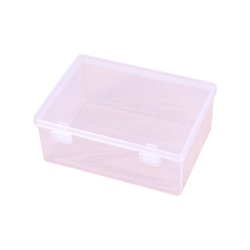 ✿ Hộp Đựng Trang Sức Bằng Nhựa Trong Suốt Có Nắp Đậy Tiện Dụng