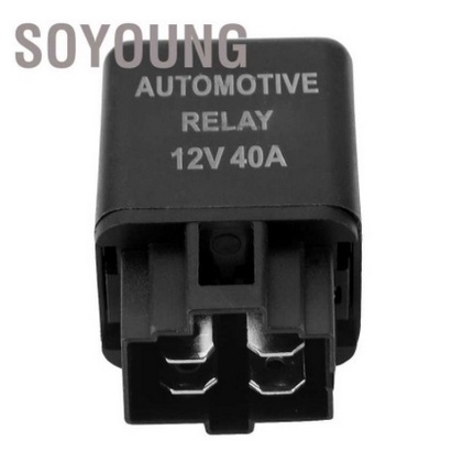 Quạt Relay Rơ Le 12v 40a 4 Rờ chân kính chỉnh điện kèn còi Chất Lượng Cao cho xe hơi ô tô Toyota Honda Kia Hyundai
