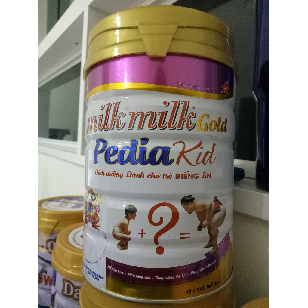Sữa dành cho trẻ biếng ăn Milkmilk Pedia Kid 900g, giúp bé ăn ngon, tiêu hóa tốt, tăng cân đều đặn