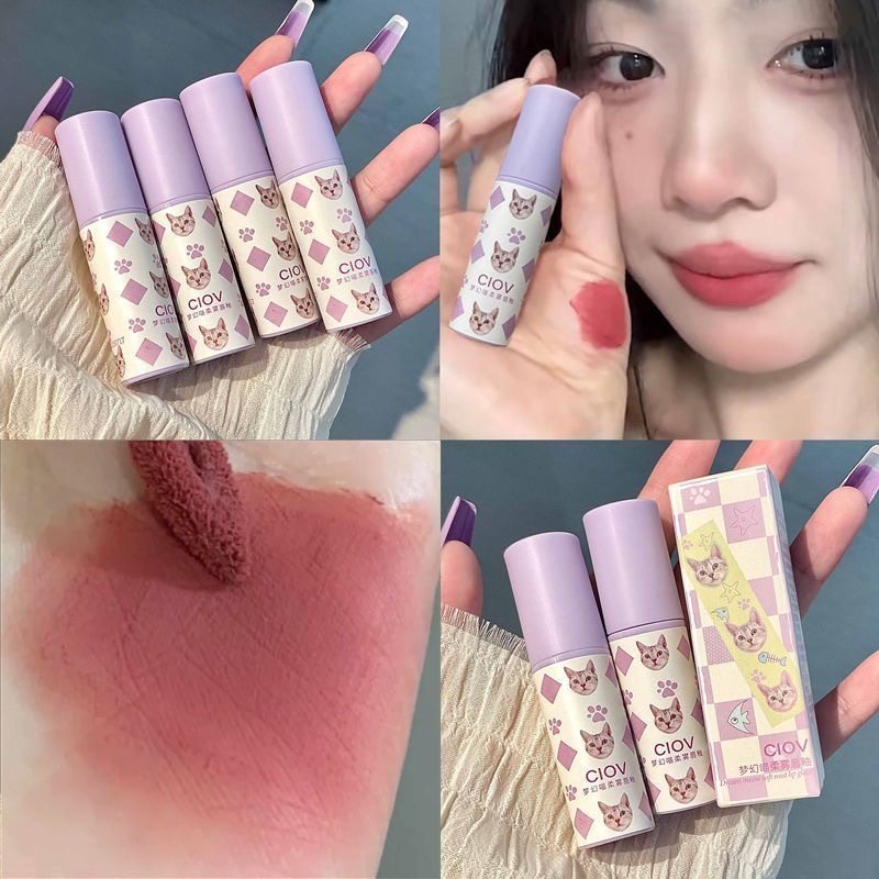 Ciov® Son Lì Mềm Mịn Lâu Trôi Chống Thấm Nước