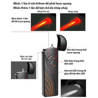 BÚT TEST LỖI SỢI QUANG VFL 15KM