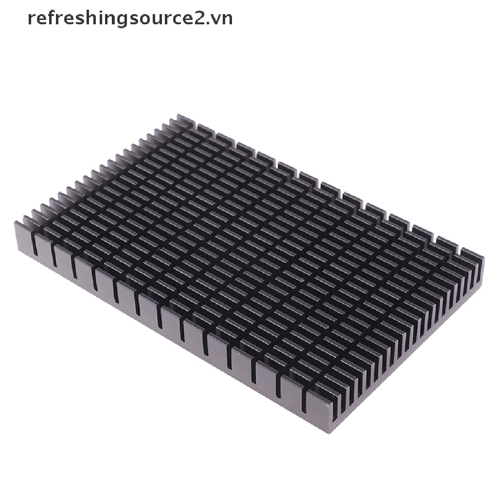 Bộ Tản Nhiệt Bằng Nhôm Màu Đen Kích Thước 150X93X15Mm Chất Lượng