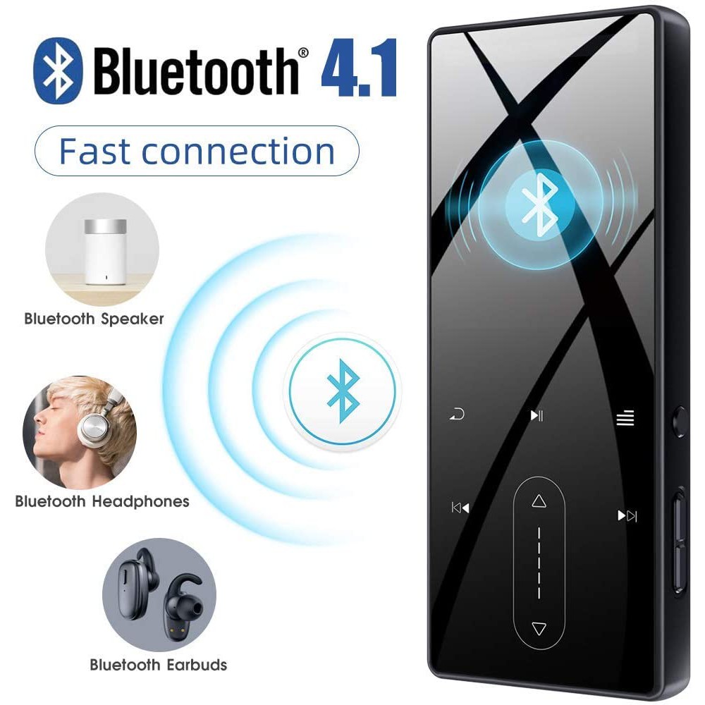 [Mã SKAMCLU9 giảm 10% đơn 100K] Máy nghe nhạc Ruizu D22 - Hàng chính hãng | Bluetooth 4.1, 8GB,