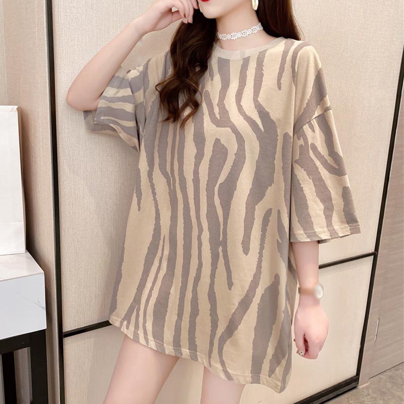 Áo Thun Nữ Cổ Tròn Ngắn Tay Thời Trang Hè 2021