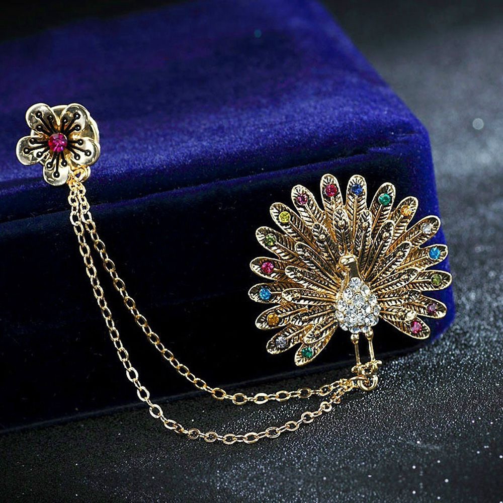 Mxgoods Flower Accessory Women | Tassels Brooch