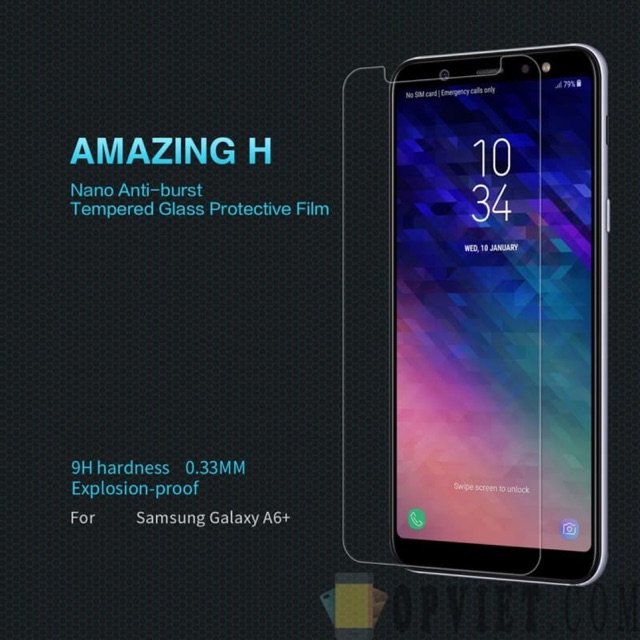 ❌Sale❌ Bộ 2 kính cường lực A6,A6Plus  9H