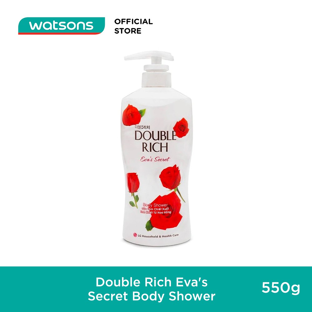 Sữa Tắm Double Rich Hoa Hồng 550g