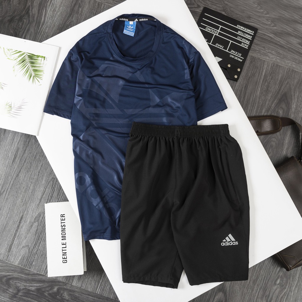 STTN2102 BỘ THỂ THAO NAM 4 MÀU VÂN CHÌM CỔ TRÒN | BigBuy360 - bigbuy360.vn