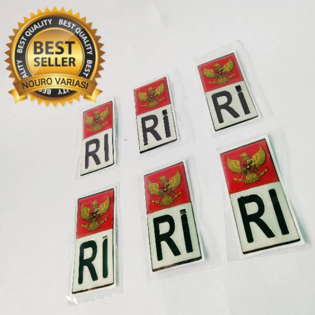 Sticker Cao Su Dập Nổi 3d Hình Ri Garuda Thái Lan