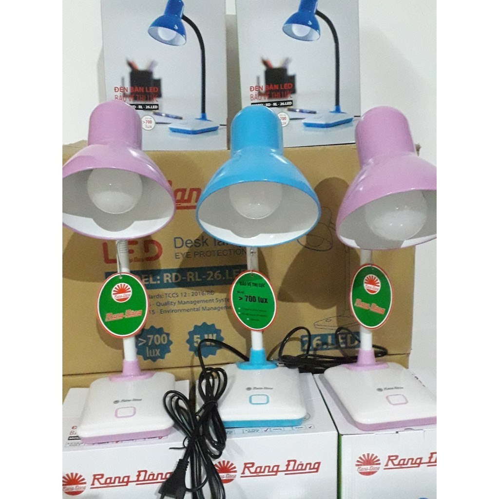 Đèn học chống cận⚜️FREESHIP⚜️Đèn học để bàn Rạng Đông RL26.LED