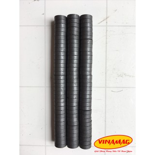 10x3 mm Nam châm Ferrite  - Nam châm đen