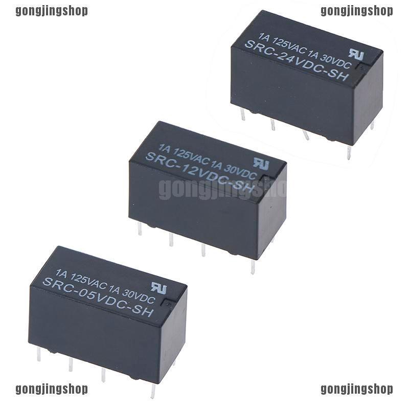 ❀GIÁ RẺ❀SRC-05VDC-SH SRC-12VDC-SH SRC-24VDC-SH 5V 12V 24V 8PINS Relay