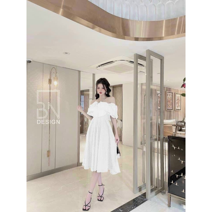 [8.8 Sales Freeship] Đầm công chúa, dáng dài quyến rũ dx