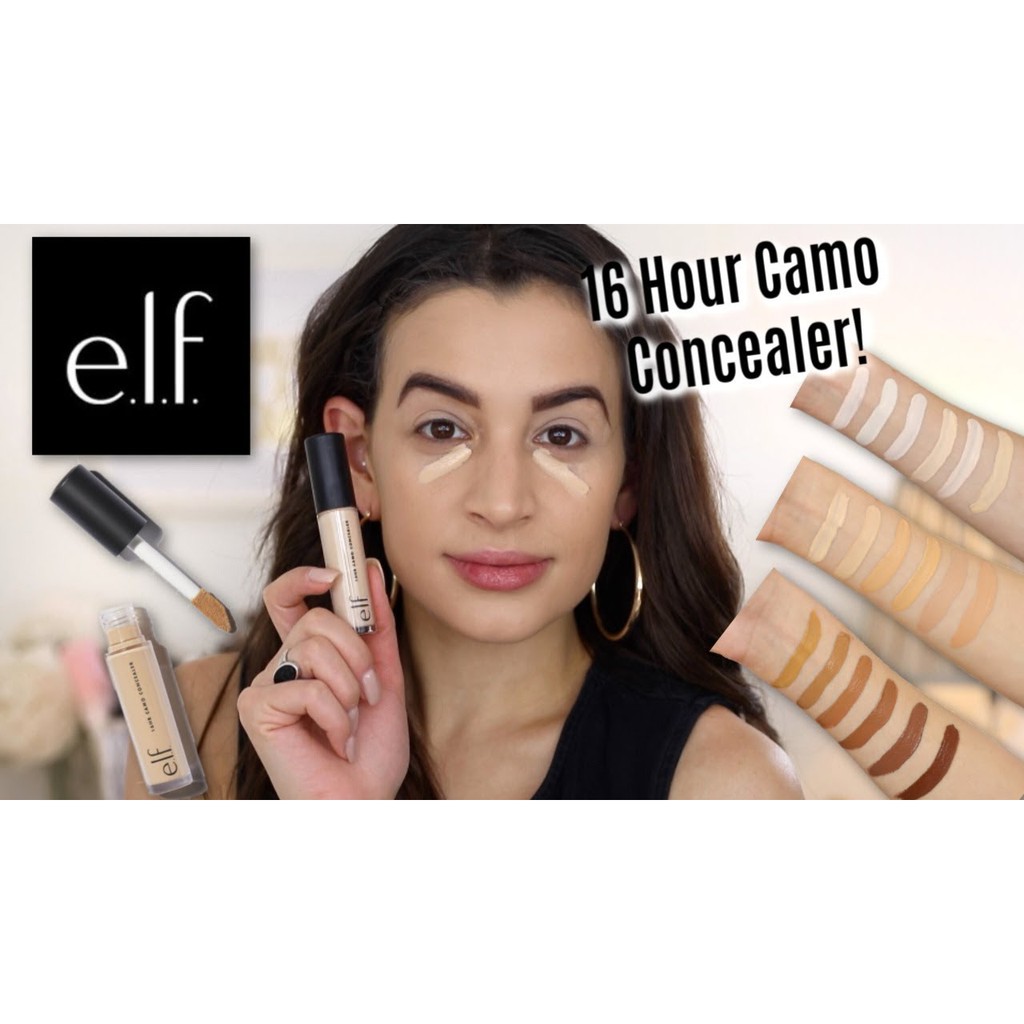 E.L.F - Kem Che Khuyết Điểm E.L.F Hydrating Camo Concealer 6ml (Fullsize - Hàng Mỹ)