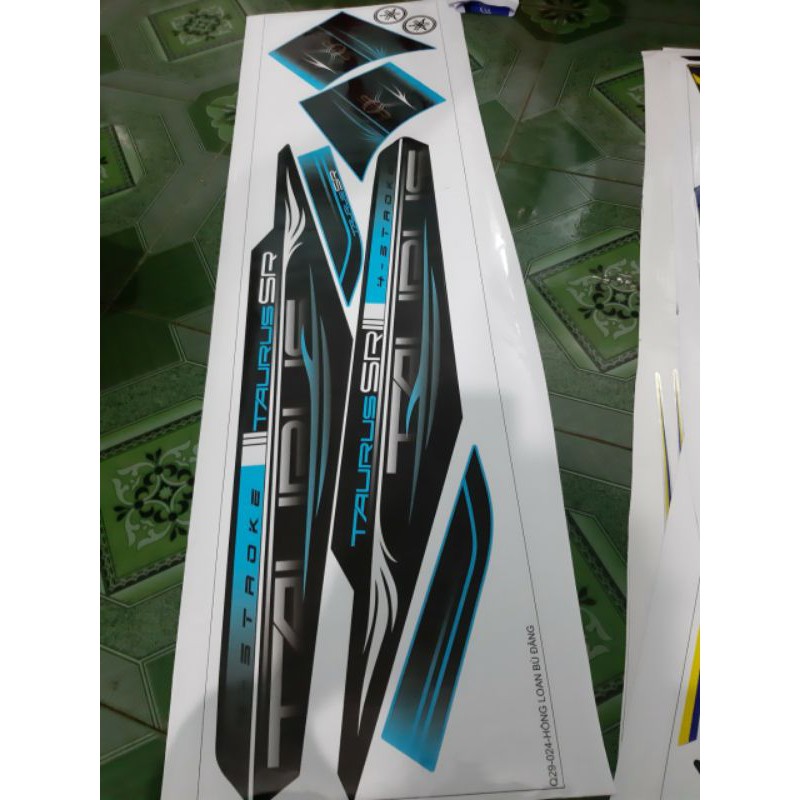 Tem rời Taurus mẫu zin xanh đen