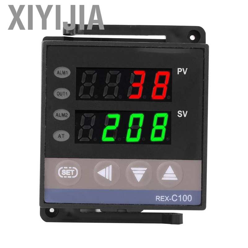 Bộ Điều Khiển Nhiệt Độ Kỹ Thuật Số Có Đèn Led Pid Rex-C100