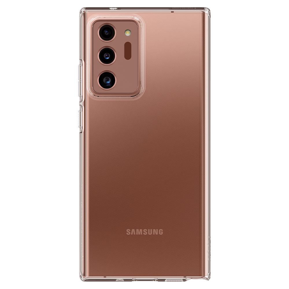 Ốp lưng Samsung Note 20 Ultra / Note 20 Spigen Liquid Crytal trong suốt - Hàng chính hãng